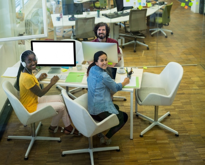 Office team image